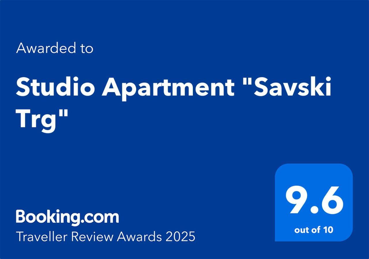 Studio Apartment "Savski Trg" Beograd Ngoại thất bức ảnh